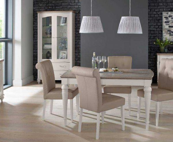 An example of our dining chairs and tables range at our Burton on Trent furniture showroom near Swadlincote.