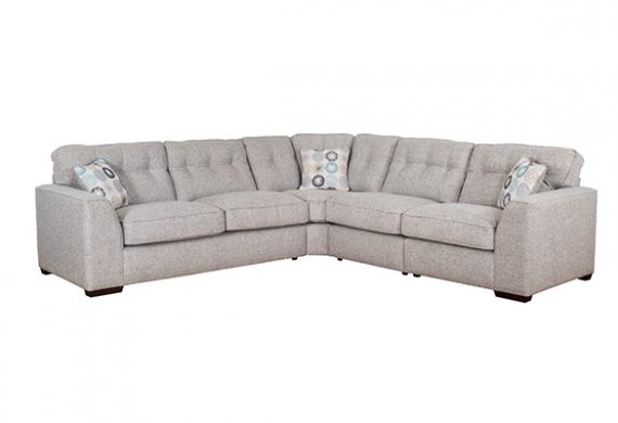 The Kennedy corner settee - part of the corner suite from Coytes in Burton on Trent